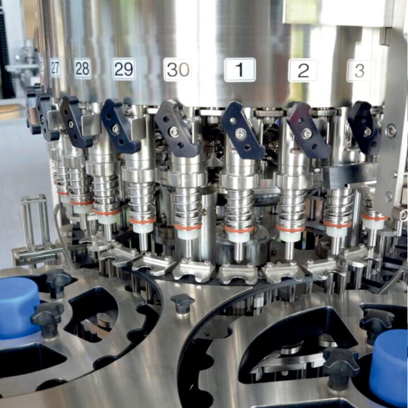 Máy rửa, chiết rót và đóng nắp chai thủy tinh - 2