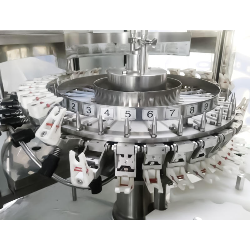 Máy rửa, chiết rót và đóng nắp chai thủy tinh - 3