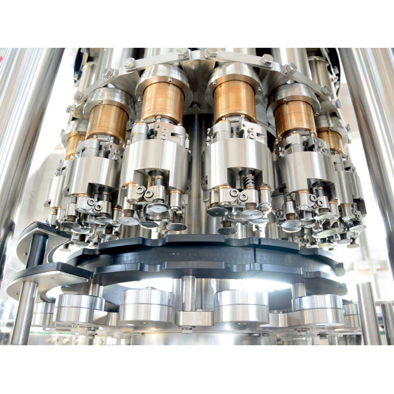 Máy rửa, chiết rót và đóng nắp chai thủy tinh - 4