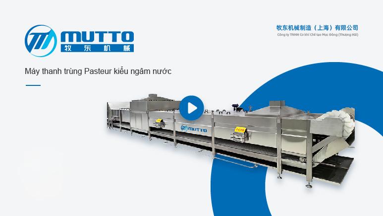 Máy tiệt trùng sữa bằng nước