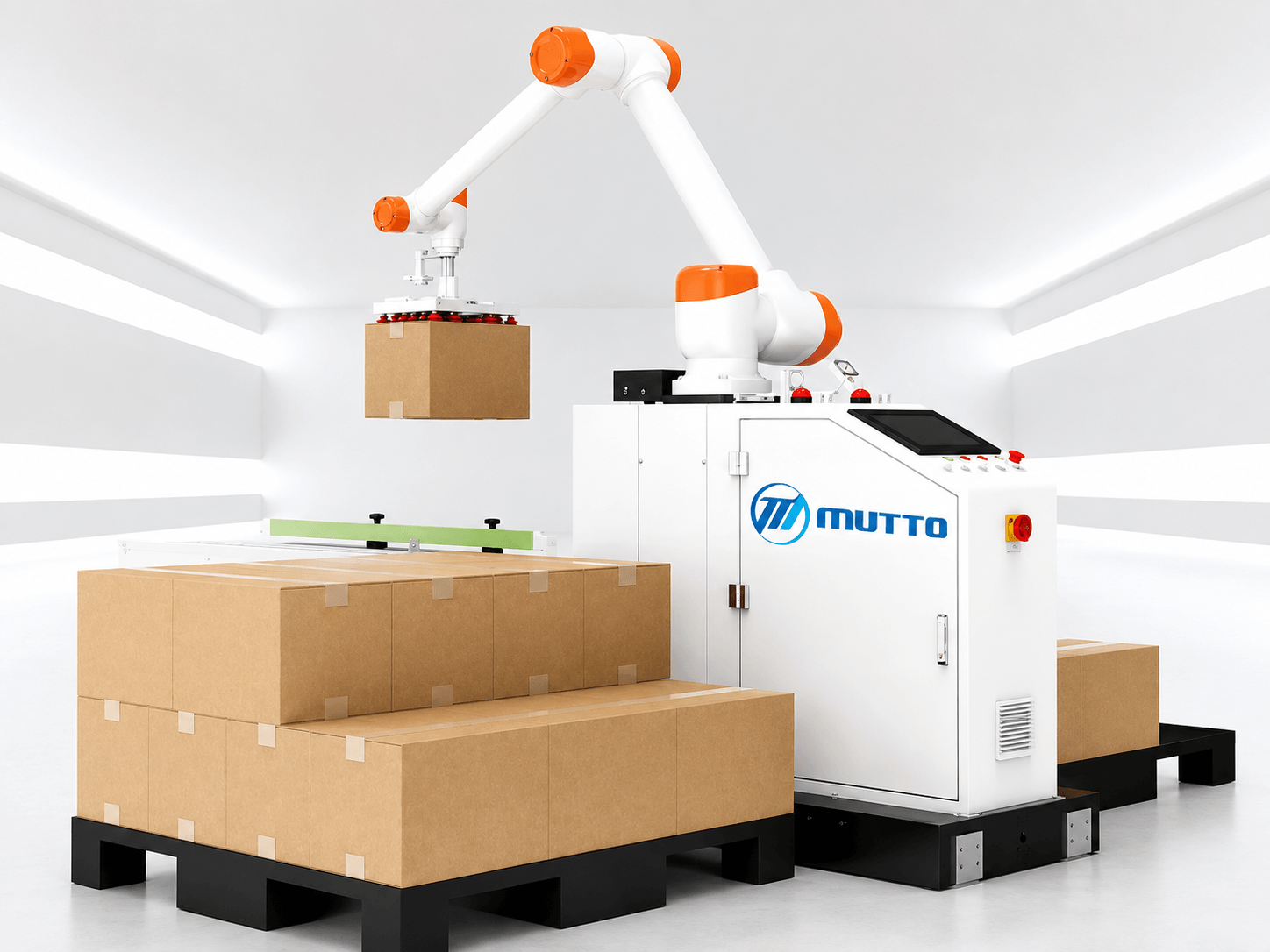 Robot Cộng Tác Xếp Pallet